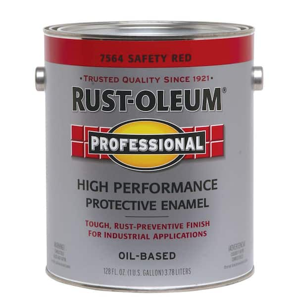 Rust-Oleum Professional Safety Red 1 Gallon Paint-DISCONTINUED
