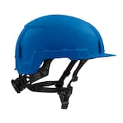 BOLT Blue Type 2 Class E Front Brim Non-Vented Safety Helmet (2-Pack)