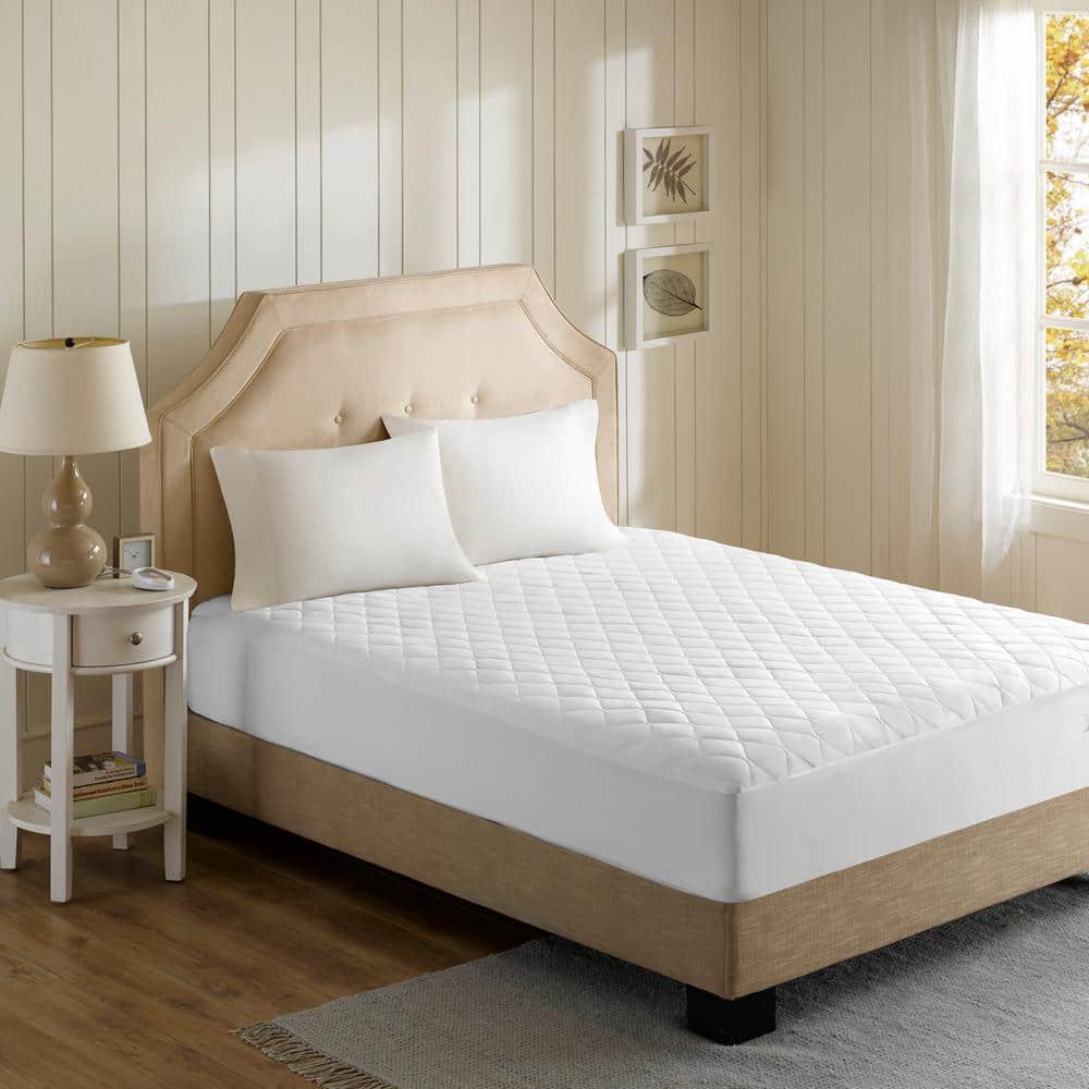 Coral Fleece Heated Mattress Pad 10-hour Auto-off Electric Cover Deep Pocket New