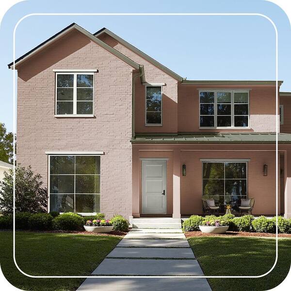 BEHR PREMIUM PLUS 1 gal. #S210-6 Cinnamon Crunch Flat Exterior
