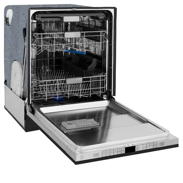 Autograph Edition 24 in. Top Control 6-Cycle Tall Tub Dishwasher w/ 3rd Rack in Black Stainless Steel & Champagne Bronze