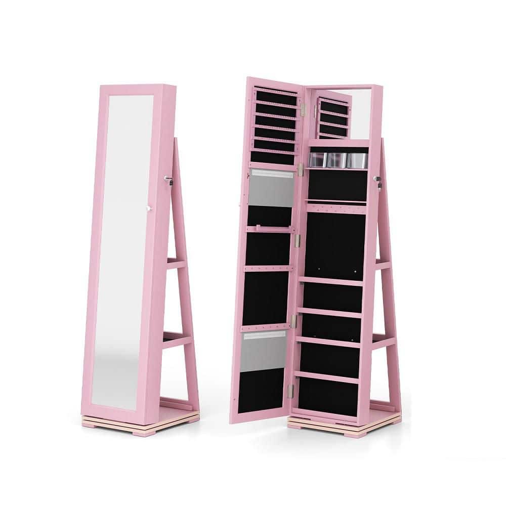 pink-costway-jewelry-boxes-