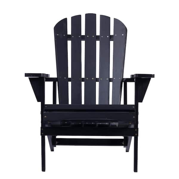 Black Outdoor Patio Furniture Wood Adirondack Chair FCBF11 912 The   Wood Adirondack Chairs Fcbf11 912 64 600 