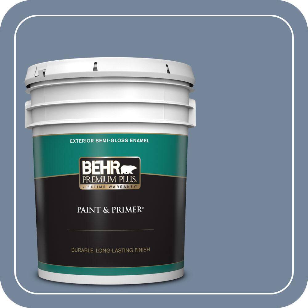 5 gal. #580F-5 Mysteria Semi-Gloss Enamel Exterior Paint & Primer price history on PriceWatchPro
