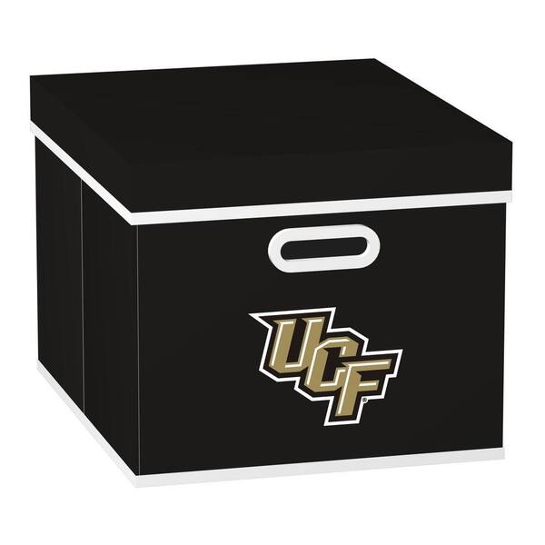 MyOwnersBox College STACKITS University of Central Florida 12 in. x 10 in. x 15 in. Stackable Black Fabric Storage Cube