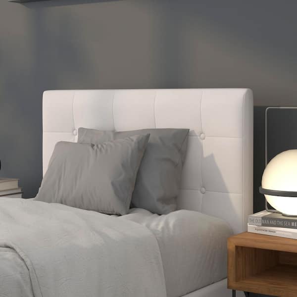 Twin White Headboard