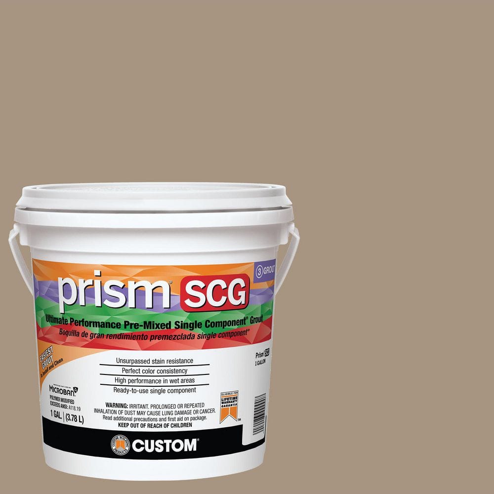 Prism SCG #145 Light Smoke 1 Gal. Ultimate Performance Pre-Mixed Single Component Grout price history on PriceWatchPro