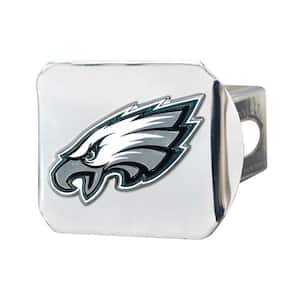 NFL - Philadelphia Eagles 3D Color Emblem on Type III Chromed Metal Hitch Cover