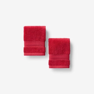 Company Cotton Poppy Solid Turkish Cotton Wash Cloth (Set of 2)