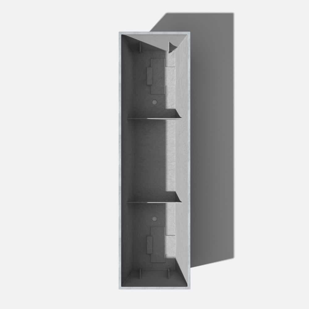 Gray 36" Recycled Plastic Outdoor Window Box Planter Set