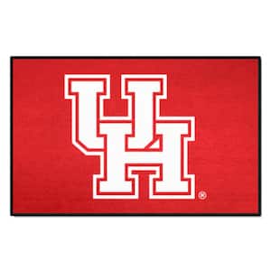 NCAA University of Houston Red 2 ft. x 3 ft. Area Rug