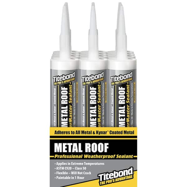 9.5 oz. Metal Roof Gray Sealant (12-Pack)