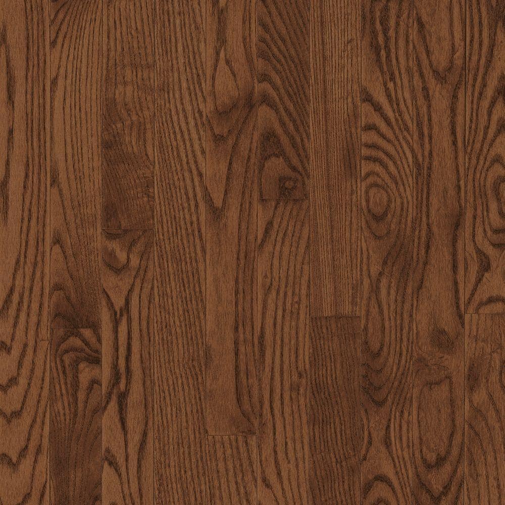 78" Red Oak Overlap Reducer Trim in Saddle Finish