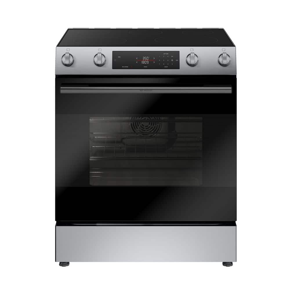 100 Series 30 5.8 cu. ft. Slide-In Electric Range in Stainless Steel wit