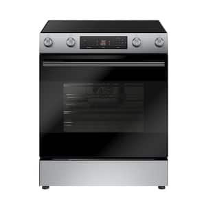 100 Series 30" 5.8 cu. ft. Slide-In Electric Range in Stainless Steel with True Convection Oven