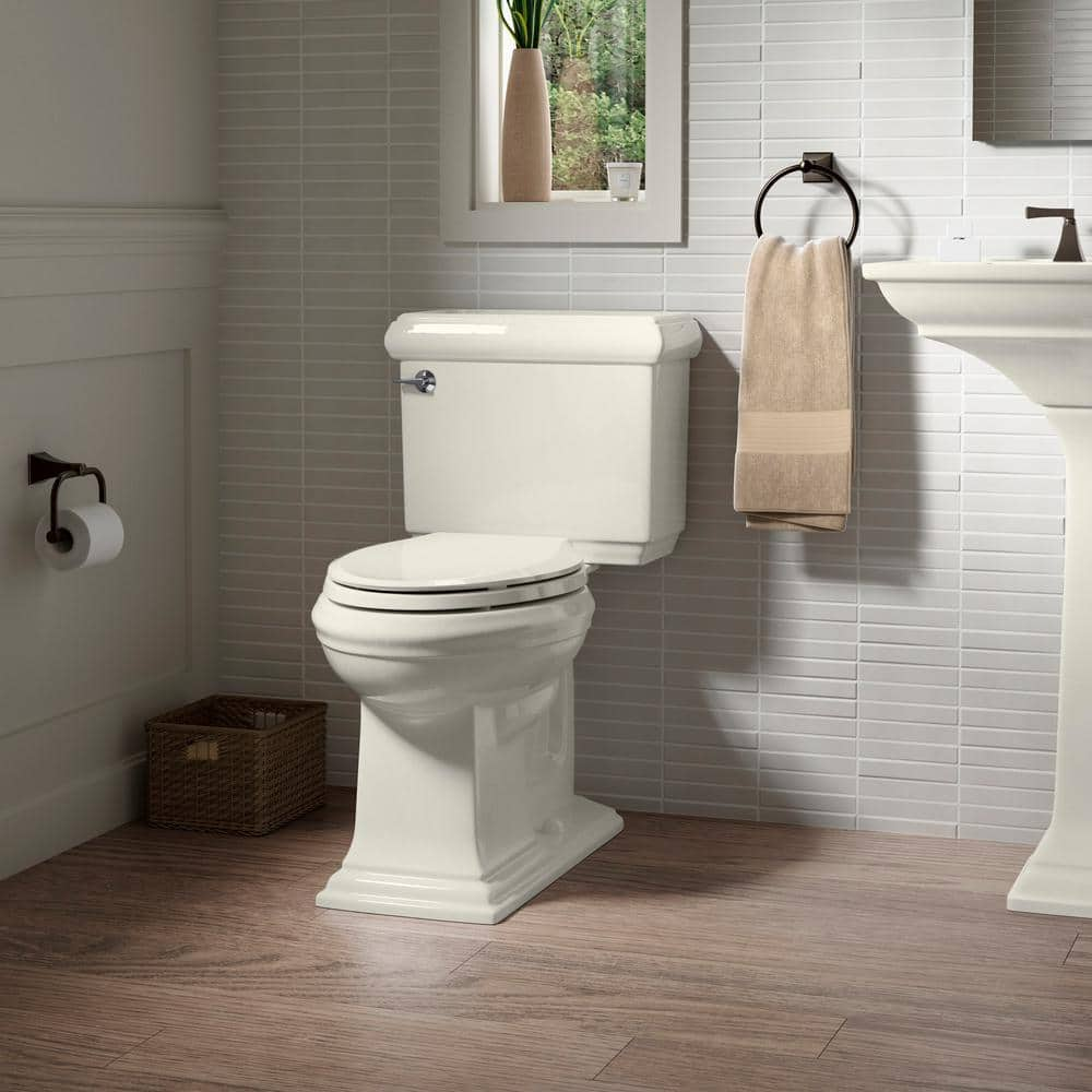 KOHLER Grip-Tight Cachet Q3 Elongated Closed Front Toilet Seat in ...