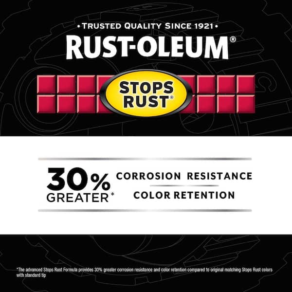 Rust-Oleum® Stops Rust® Decor Satin Spray Paint - Black, 12 oz - Ralphs
