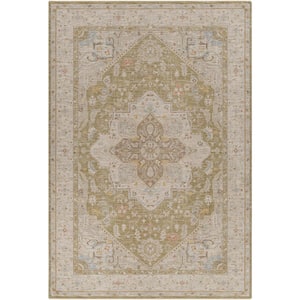 Avant Garde 10 ft. x 14 ft. Taupe Border Indoor Area Rug