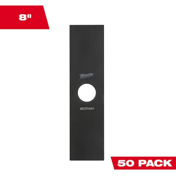 Milwaukee 8 in. Replacement Edger Blade (50-Pack)