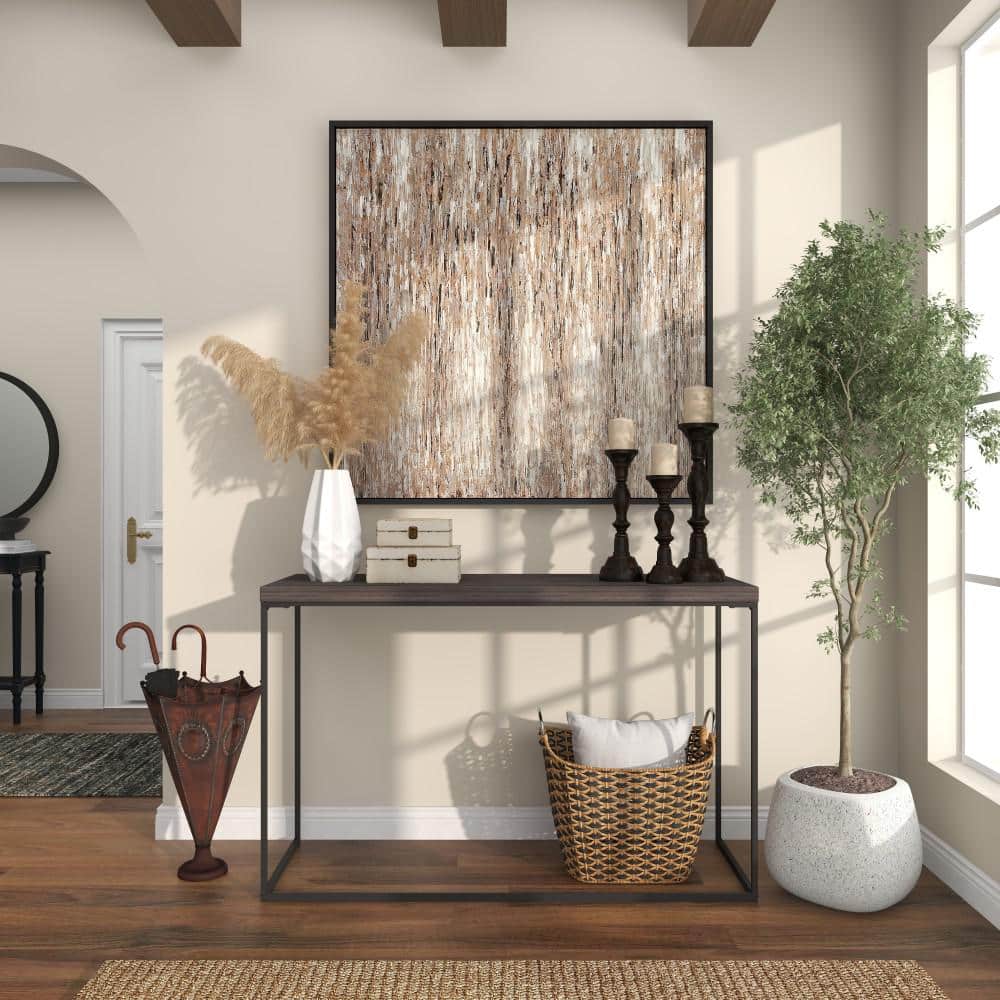 Antique Bronze Iron Umbrella Stand with Sculpted Base