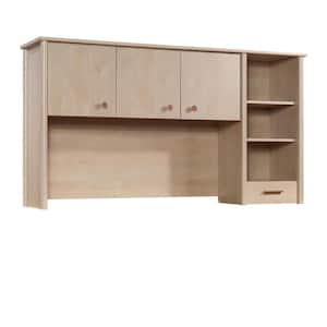 Whitaker Point Natural Maple Hutch with Doors and Adjustable Shelves
