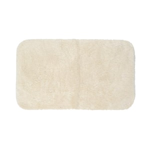 Royal Champagne 21 in. x 34 in. Nylon Machine Washable Bath Mat