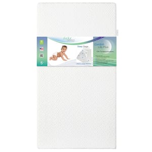Comfort Lite Plus With Natural Fiber Crib And Toddler Mattress Waterproof I Green Guard Gold Certified