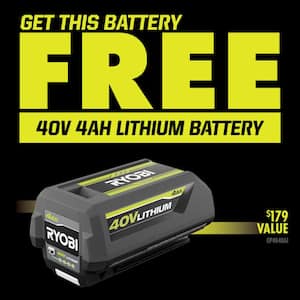 40-Volt Lithium-Ion 4.0 Ah Battery