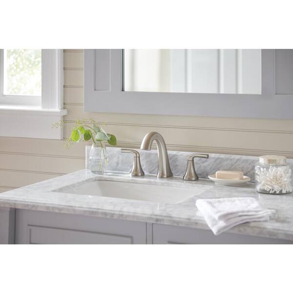 ​Pfister Ladera 8 in Widespread 2-Handle Bathroom Faucet in Spot Defense Brushe 