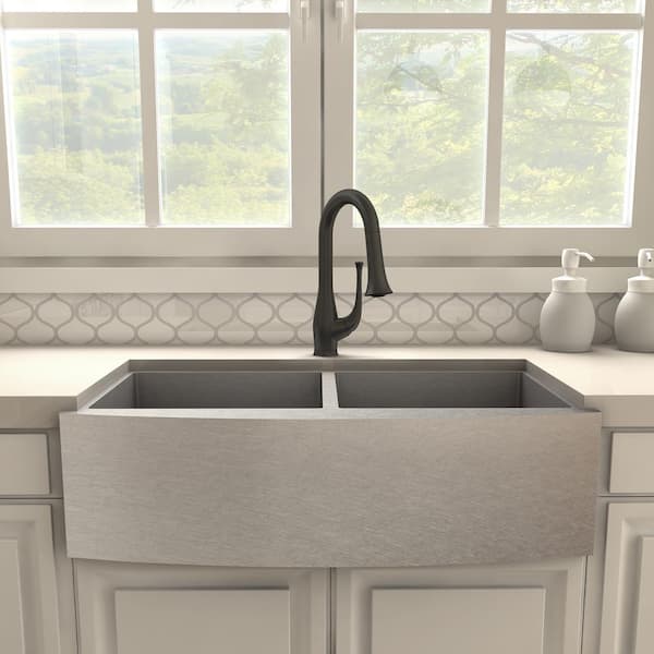 ZLINE Shakespeare Kitchen Faucet in Matte Black (SHK-KF-MB)