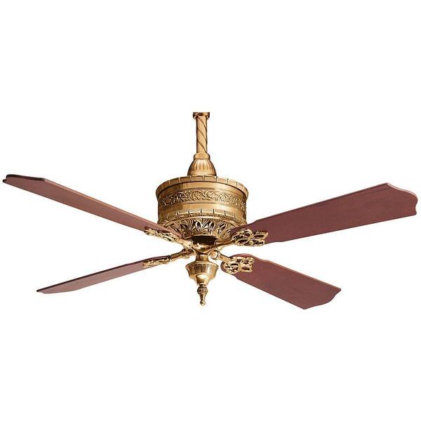 Casablanca 19th Century 54 in. Indoor Brass Ceiling Fan