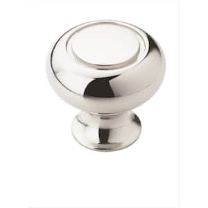 Allison Value 1-1/4 in. 32 mm Dia Polished Chrome Round Cabinet Knob