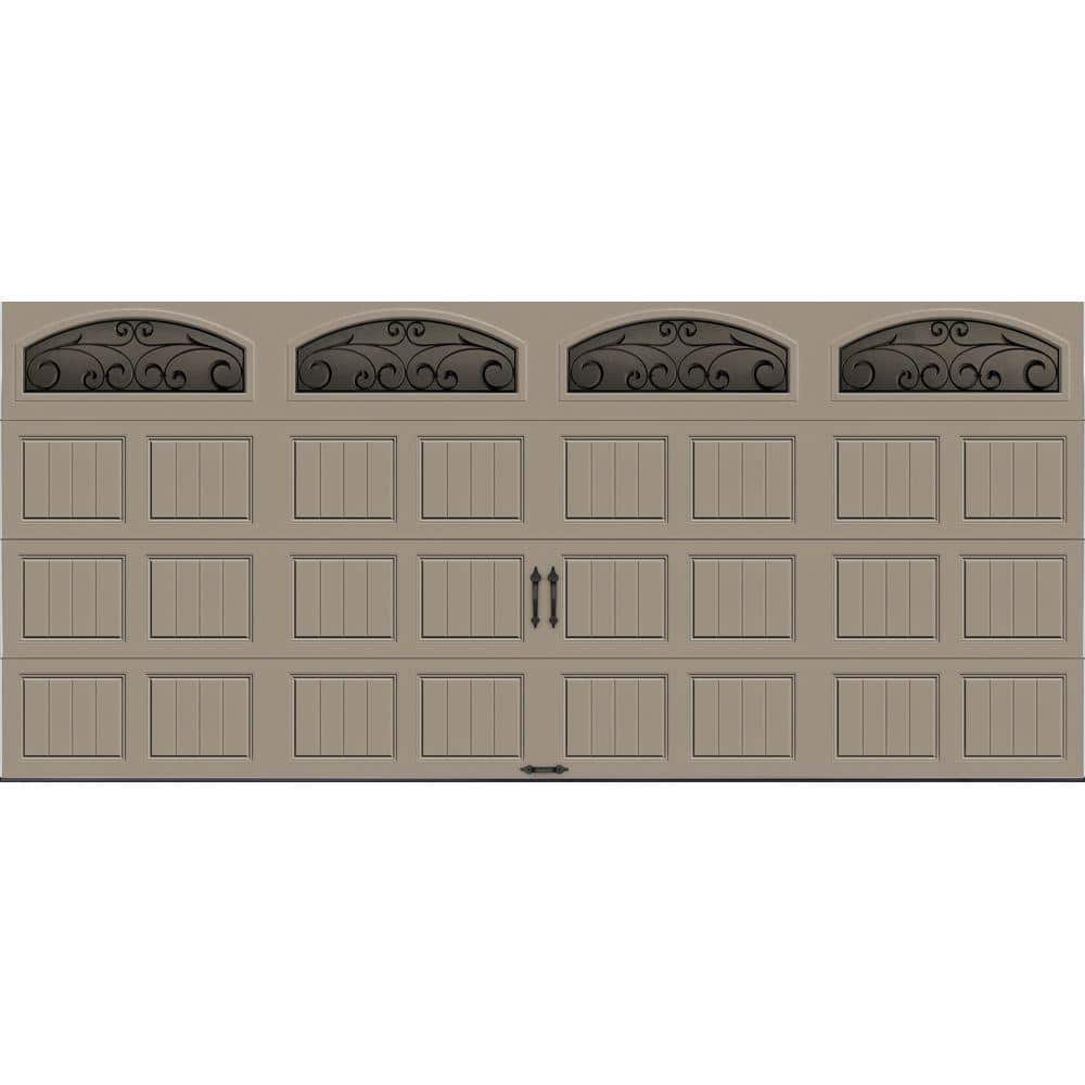 Clopay Gallery Collection 16 Ft X 7, Clopay Garage Door Window Inserts Home Depot