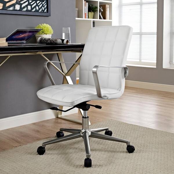 MODWAY Tile Office Chair in White