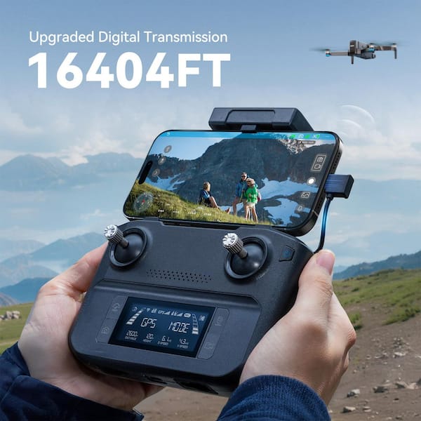 Ahfiwaso Drone with 4K Camera 64 Minutes Flight Time Gimbal EIS