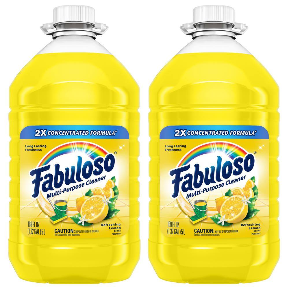 169 oz. Lemon 2X Concentrated All Purpose Cleaner and Floor Cleaner (2-Pack) price history on PriceWatchPro