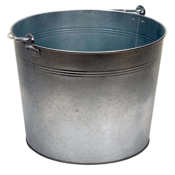 Steel & Plastic Pail Equipment, Galvanized Steel Buckets