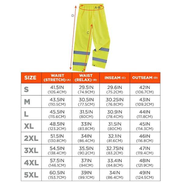 Ergodyne GloWear 8916 Men's 5XL Lime Lightweight Hi-Vis