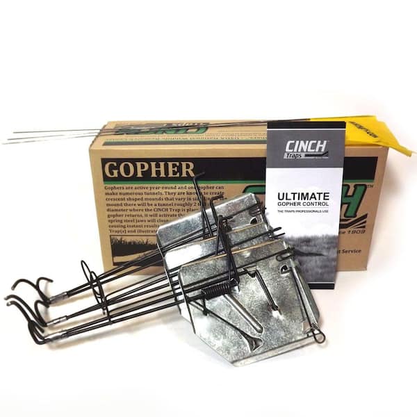 CINCH Traps 3 in. Medium Gopher Kit