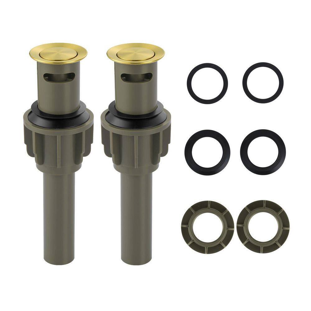 (2 Pack) ABS Pop-Up Drain Assembly with Overflow for Bathroom Sink in Oil Rubbed Bronze price history on PriceWatchPro