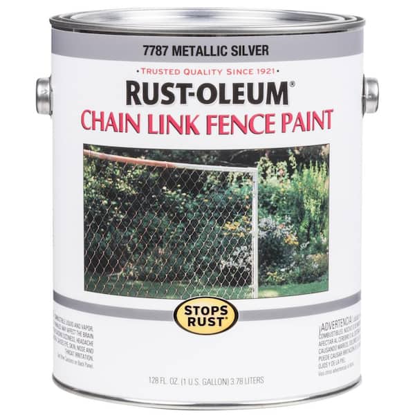 Rust-Oleum Stops Rust 1-gal. Gloss Chain Link Fence Rust Preventive Paint