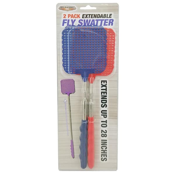 Blazing LEDz Extendable Fly Swatter (Pack of 2)