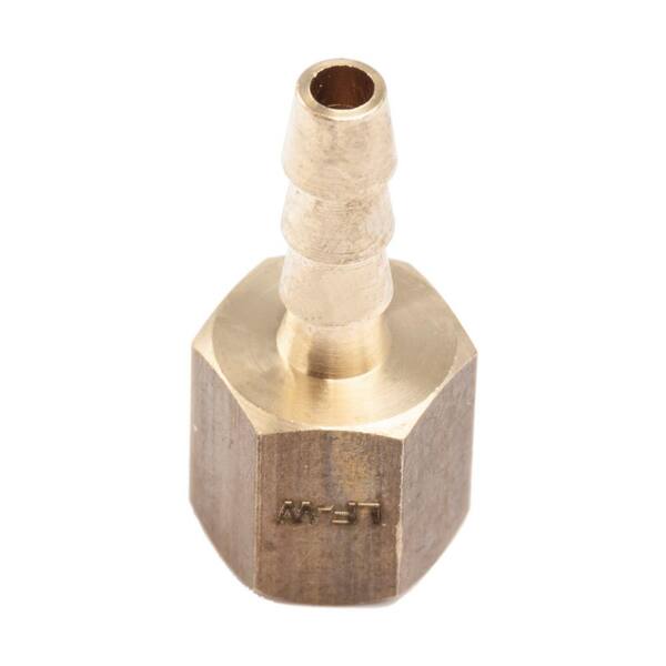 LTWFITTING Brass Connector 3/4" Hose Barb X 1" NPT Male - 5 Pack | Fuel & Heater System Fittings