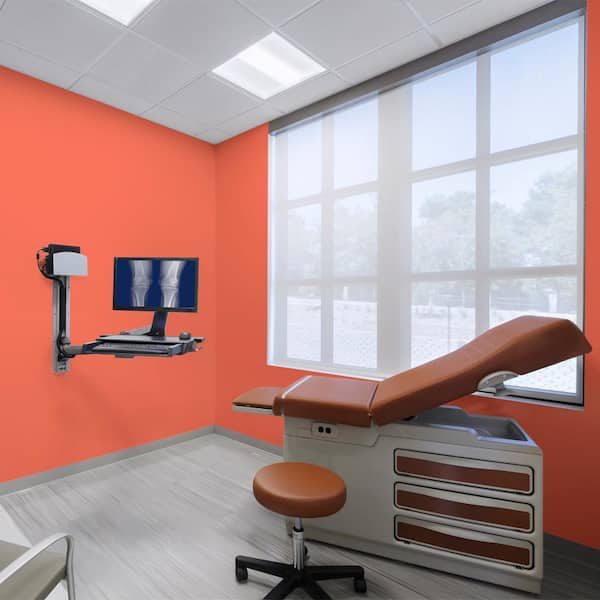 5 gal. #HDC-MD-10G Mod Orange Dead Flat Interior Paint
