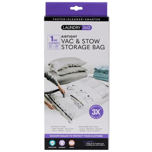 Vacuum bags for clothes home depot sale