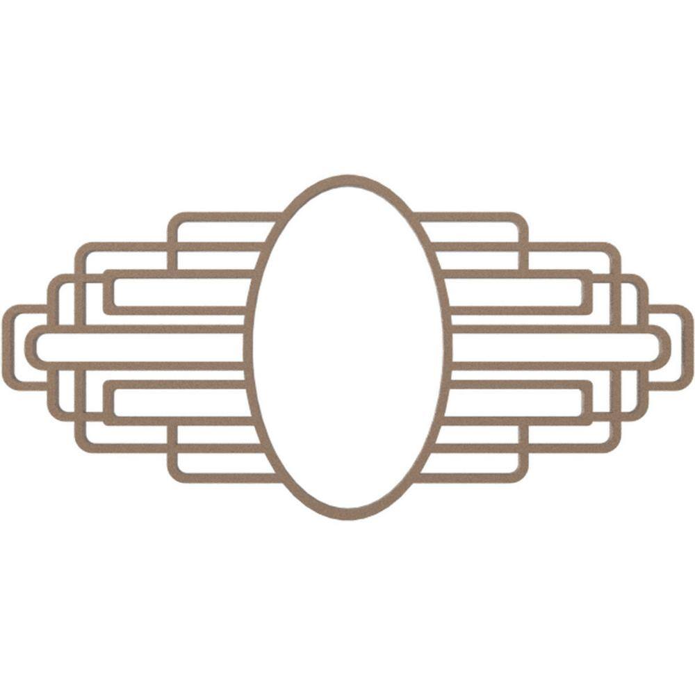 20 in. W x 10 in. H x 9-1/2 in. H x 5-1/2 in. W x 1/2 in. P Elizabeth PVC Contemporary Ceiling Medallion price history on PriceWatchPro