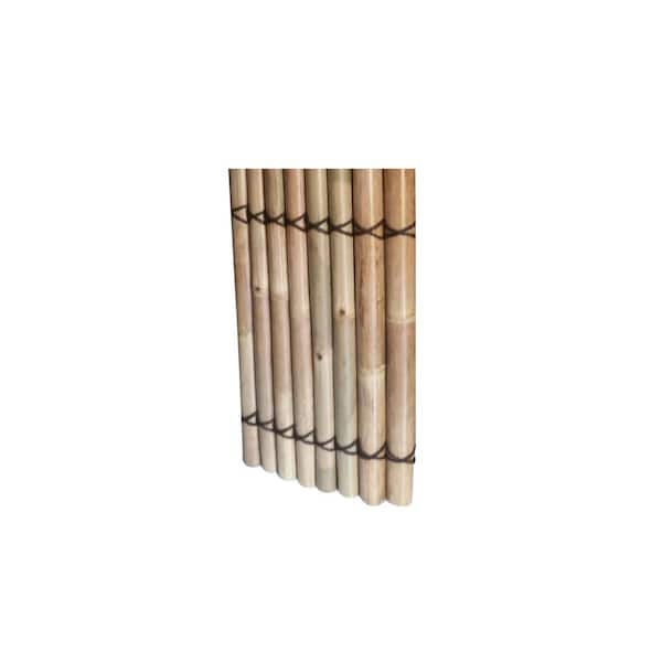 Master Garden Products 48 in. H x 48 in. W Split Timber Bamboo with ...