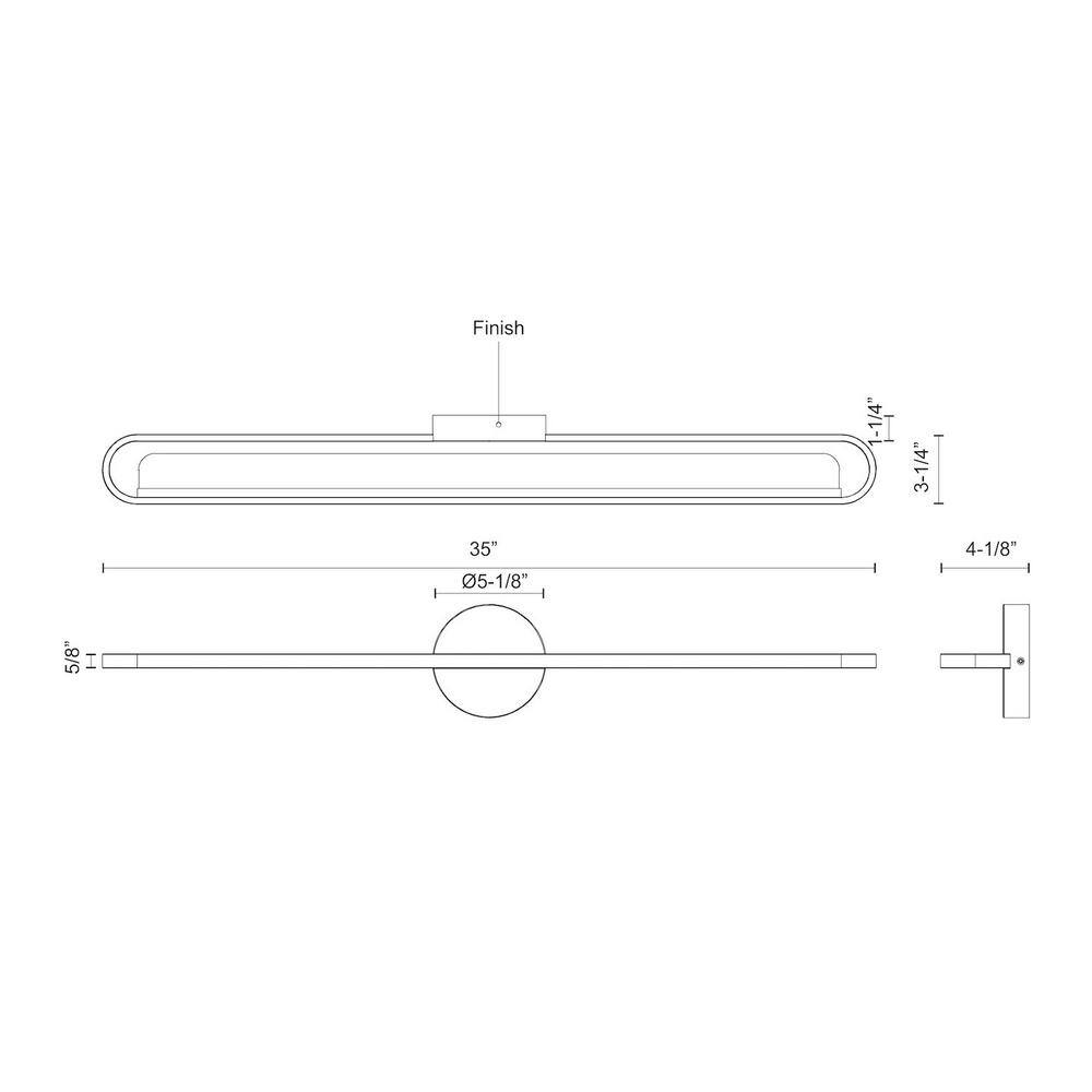Marlon Dimmable LED Bath Bar