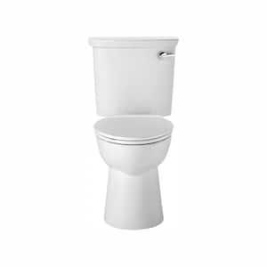 Vormax UHET 2-piece toilet 1.0 GPF Dual Flush Elongated Toilet in White