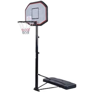 Basketball Hoop System Height Adjustable Basketball Stand for Teens Adults Indoor Outdoor with Wheels